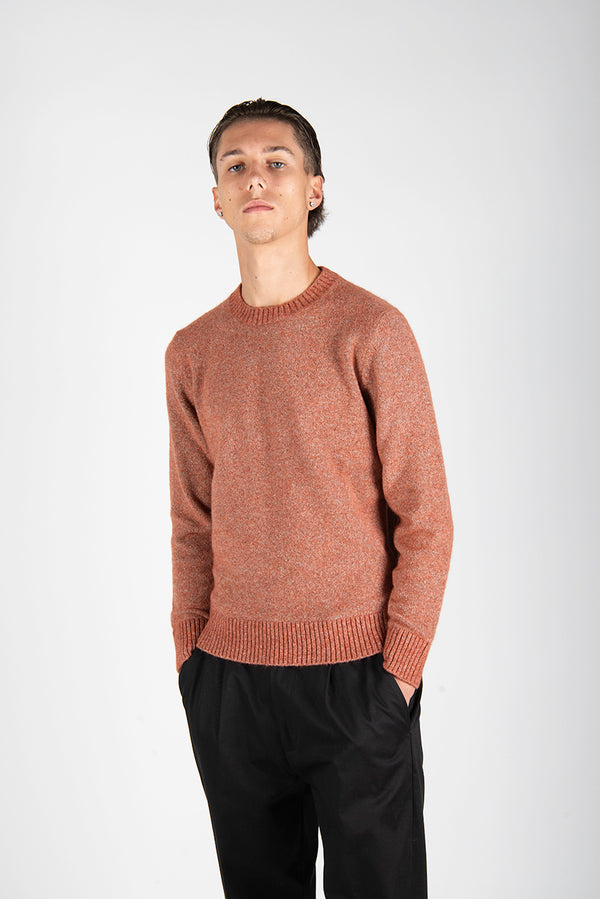 maglia GIROCOLLO FANTASIA coccio