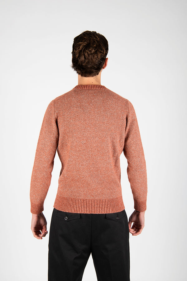 maglia GIROCOLLO FANTASIA coccio
