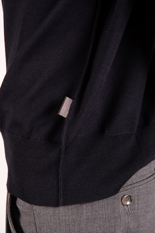 maglia CAPPUCCIO blu