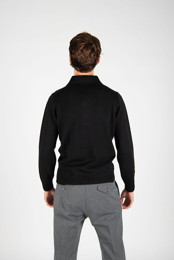 maglia POLO C/BOT.nero