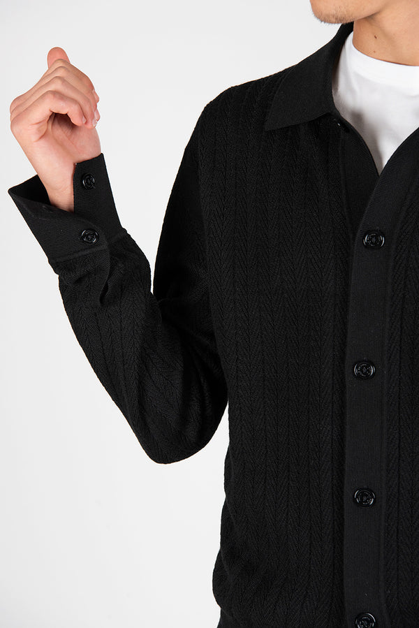 maglia CAMICIA nero