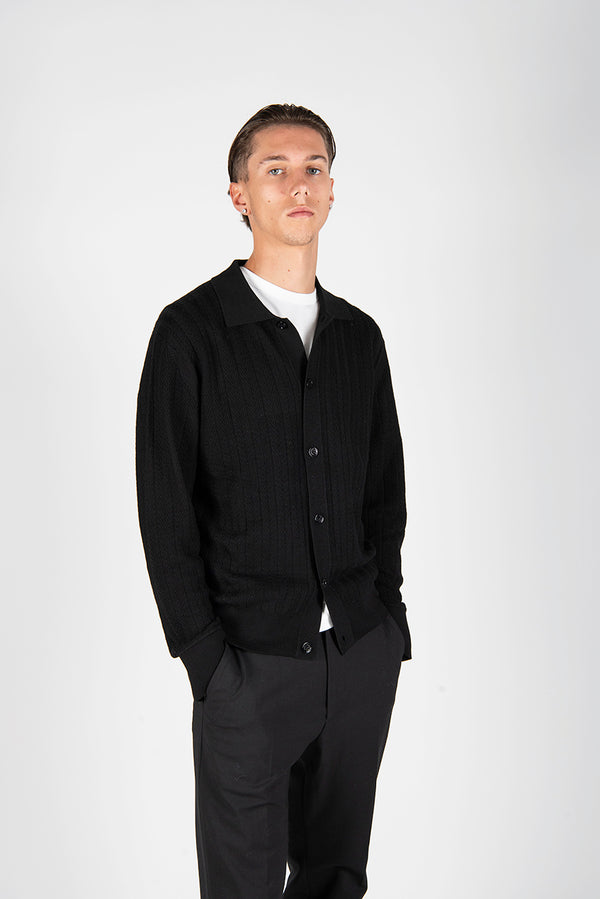 maglia CAMICIA nero