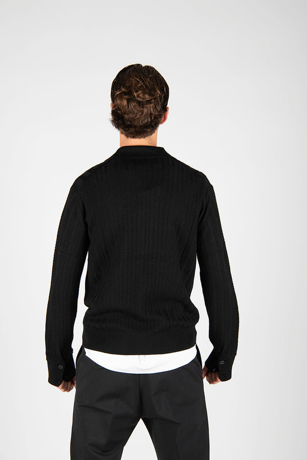 maglia CAMICIA nero