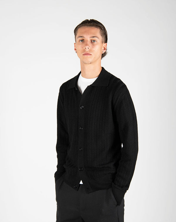 maglia CAMICIA nero