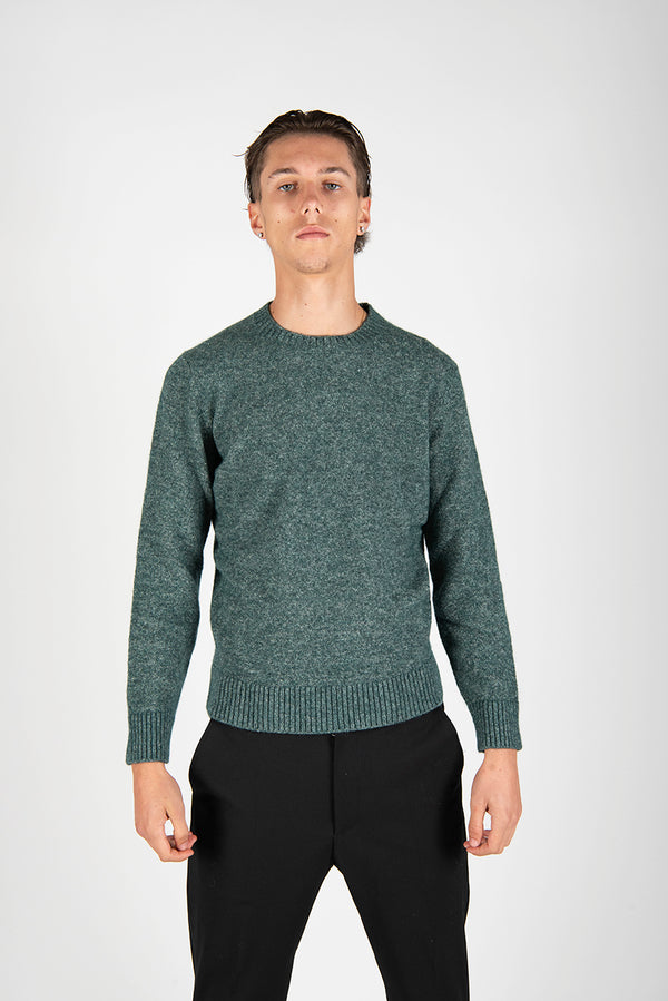 maglia GIROCOLLO FANTASIA foresta