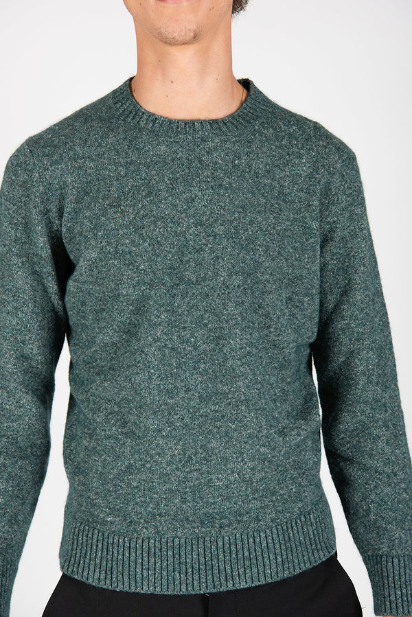 maglia GIROCOLLO FANTASIA foresta