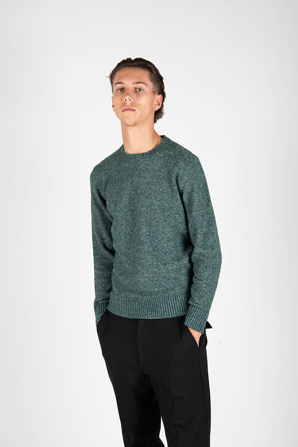 maglia GIROCOLLO FANTASIA foresta