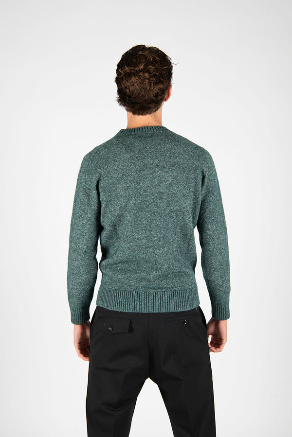 maglia GIROCOLLO FANTASIA foresta