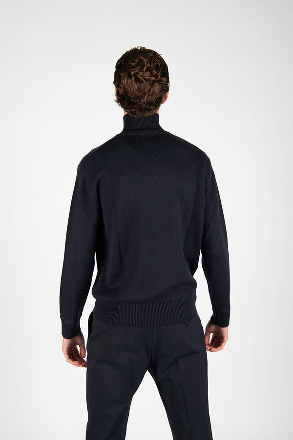 maglia LUPETTO blu