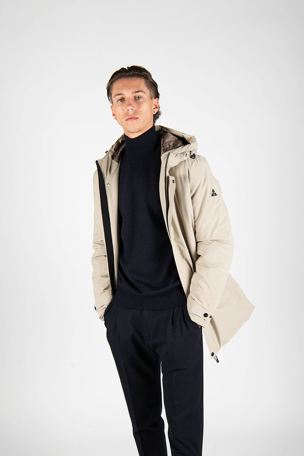 giubbotto SORONA LONG beige