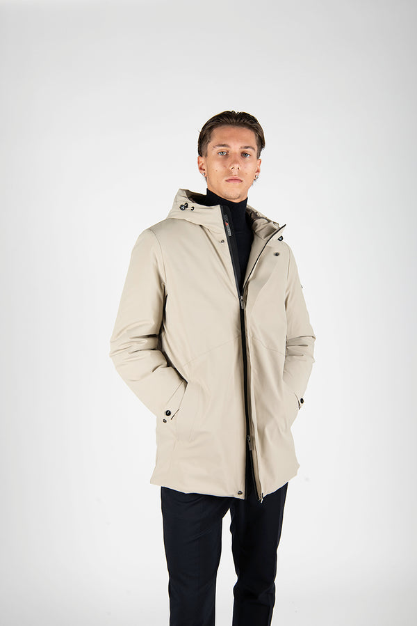 giubbotto SORONA LONG beige