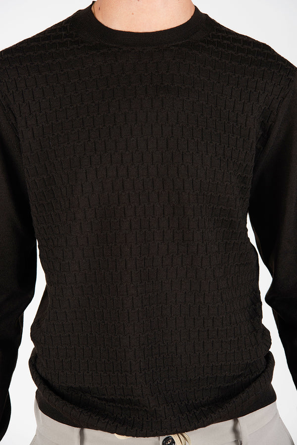 maglia ARMATURATO marrone
