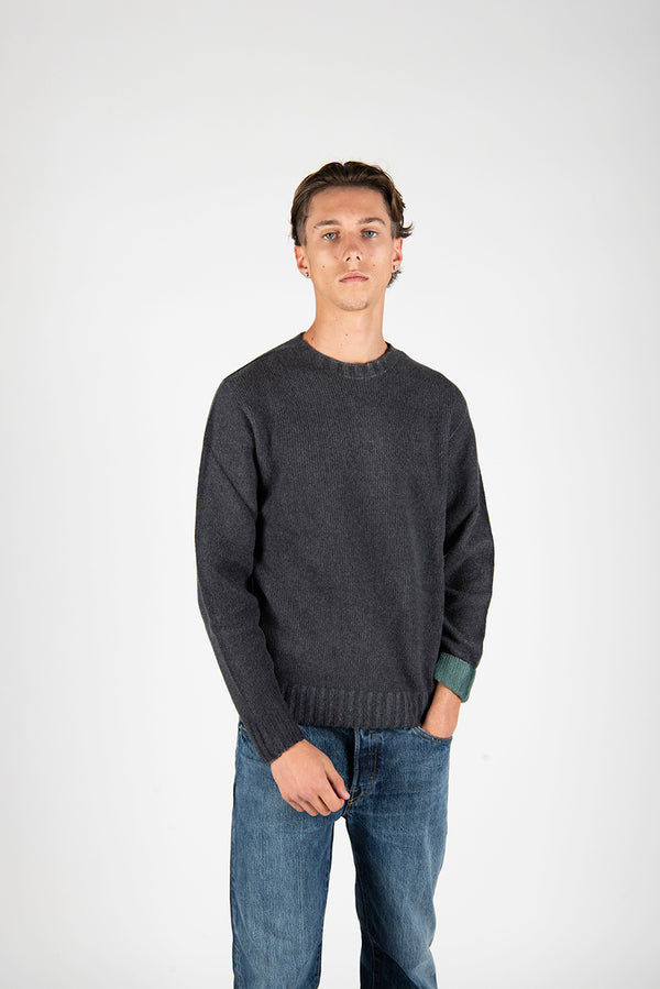maglia BRADLEY antracite/verde
