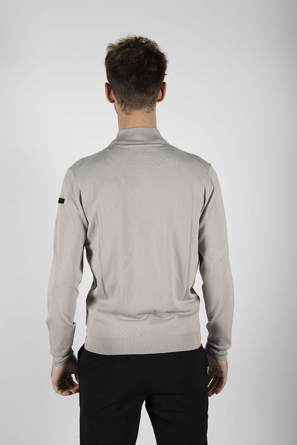 maglia MAXELL FULL ZIP grigio