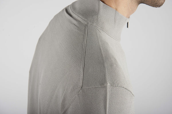 maglia MAXELL FULL ZIP grigio