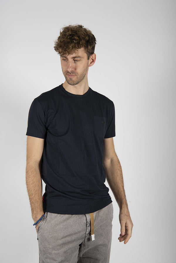 t-shirt REVO blu