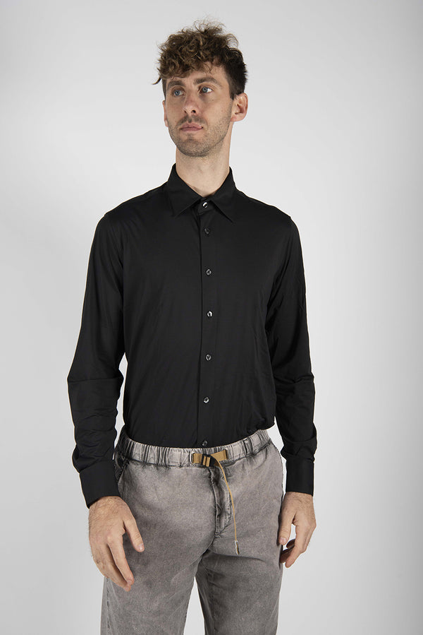 camicia OXFORD nero