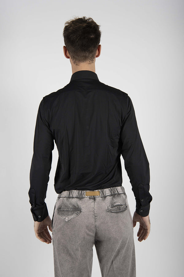 camicia OXFORD nero