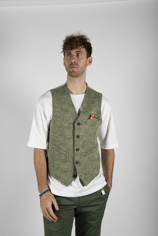 gilet DRUG485 verde
