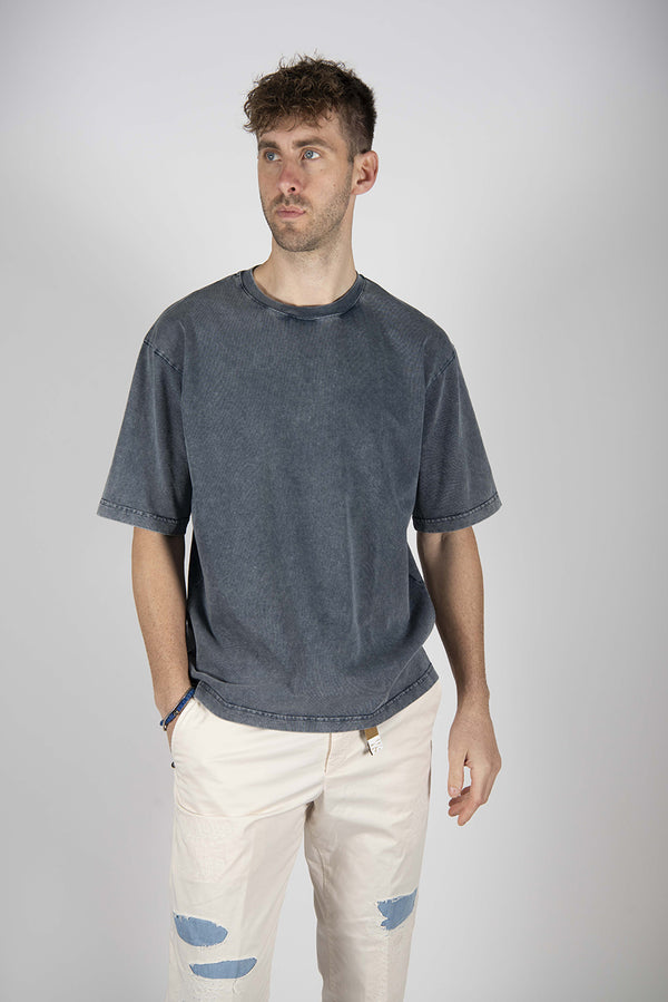 t-shirt OVER MT blu