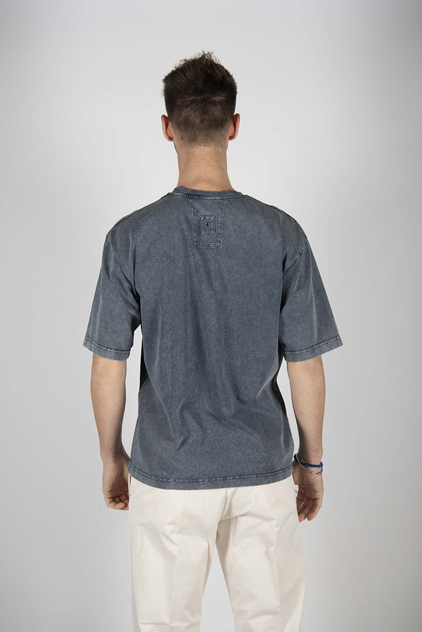 t-shirt OVER MT blu