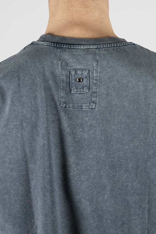 t-shirt OVER MT blu