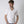t-shirt TAGLIO V bianco