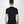 t-shirt TAGLIO V nero