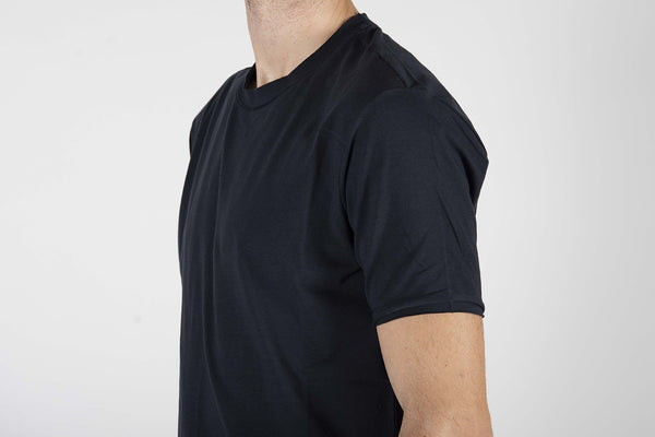 t-shirt TAGLIO blu