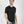 t-shirt TAGLIO nero