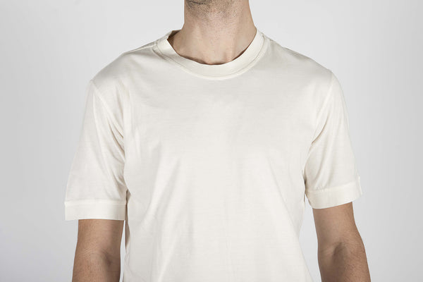 t-shirt JERSEY bianco