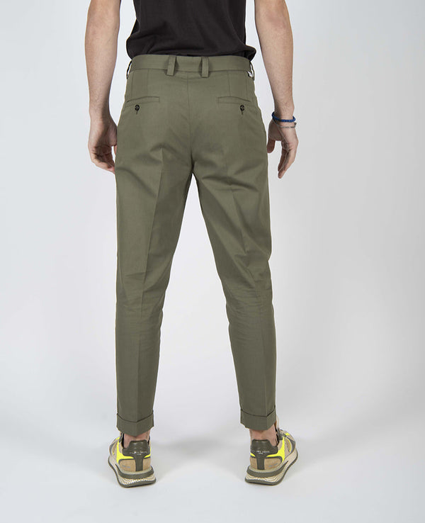 pantalone DUOMO verde