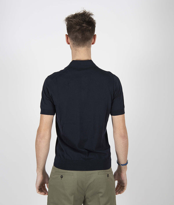 polo BASICA blu