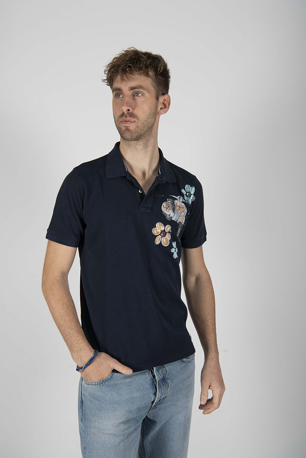 polo BOB blu