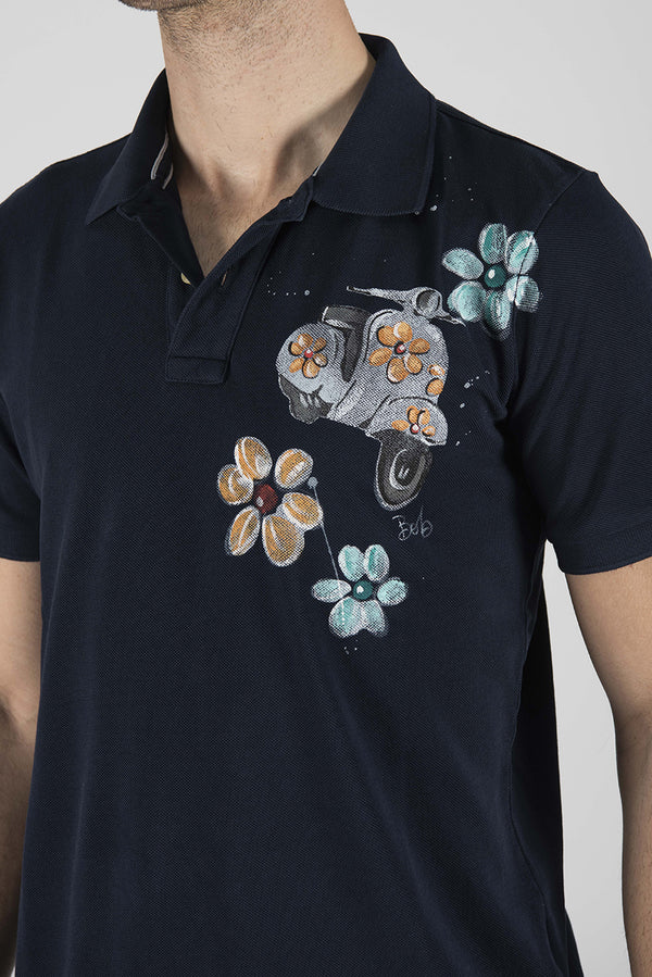 polo BOB blu