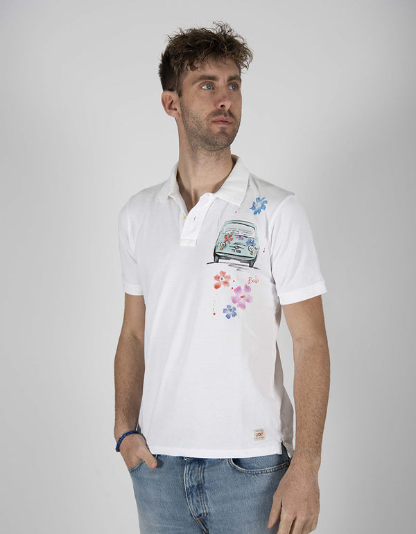 polo BOB bianco