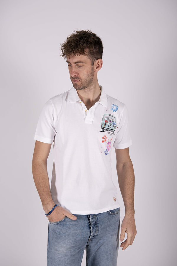 polo BOB bianco