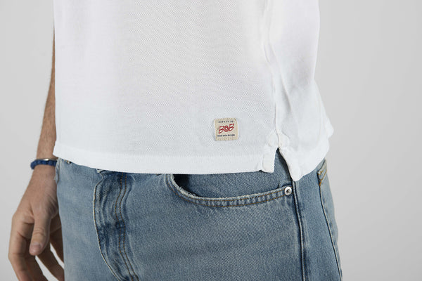 polo BOB bianco