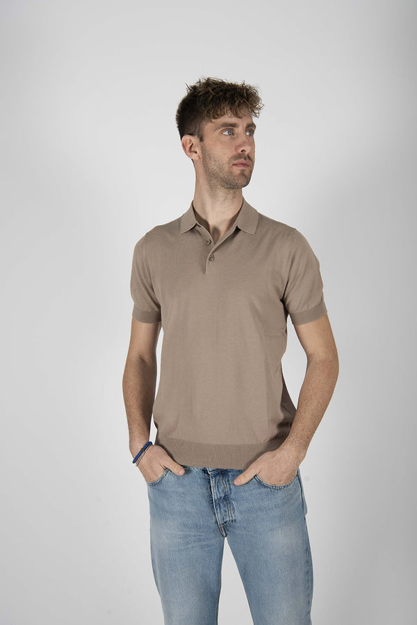 polo BASICA tortora