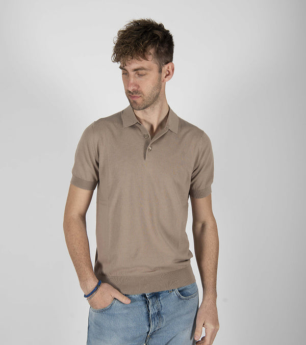 polo BASICA tortora