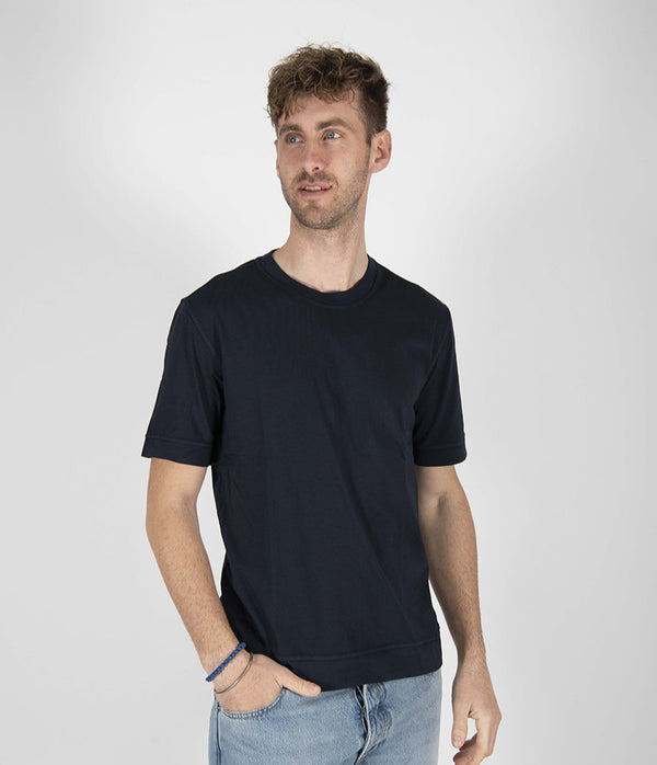 t-shirt JERSEY blu
