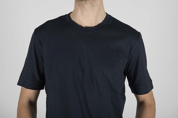 t-shirt JERSEY blu
