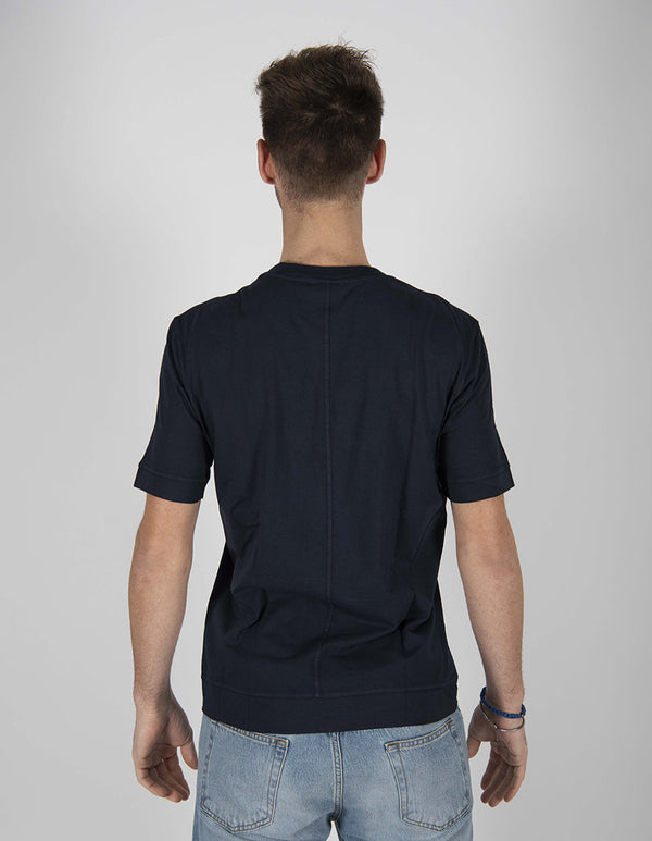t-shirt JERSEY blu