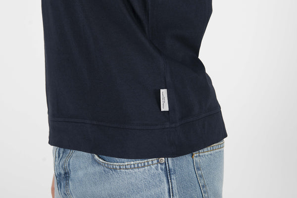 t-shirt JERSEY blu