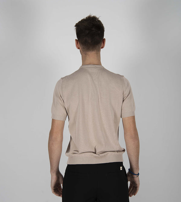 maglia PUNTO TRAFORATO beige