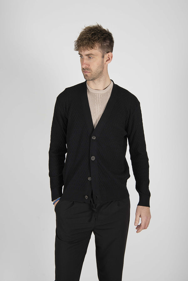 maglia CARDIGAN nero