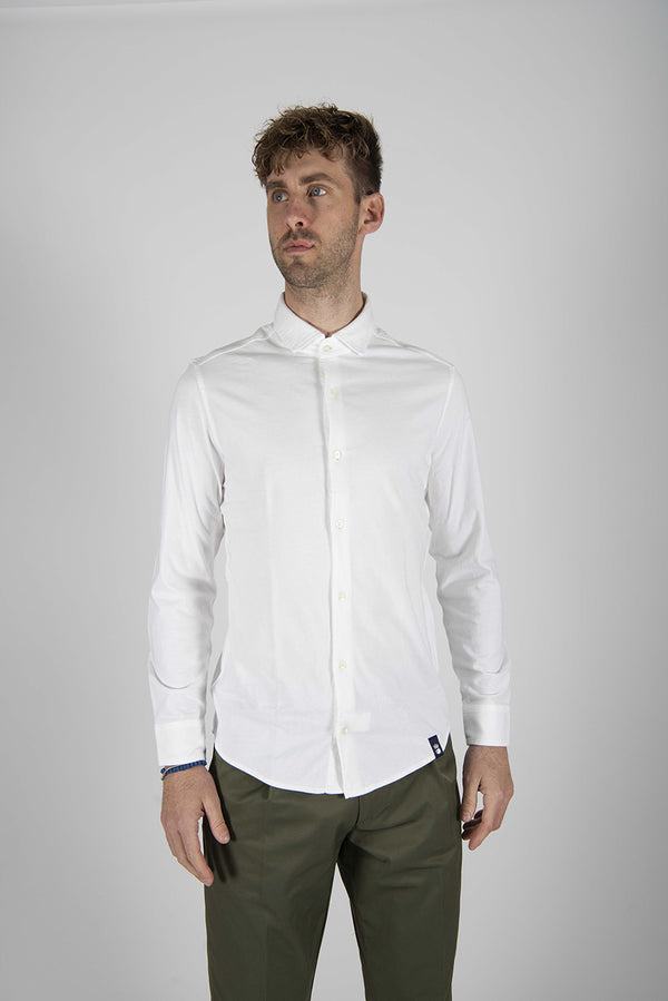 camicia JERSEY bianca
