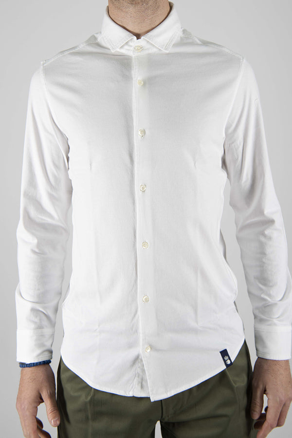 camicia JERSEY bianca