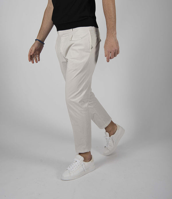 pantalone ANDY gesso