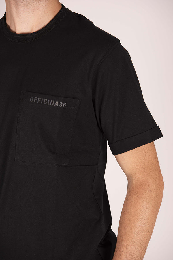 t-shirt PF43 nero